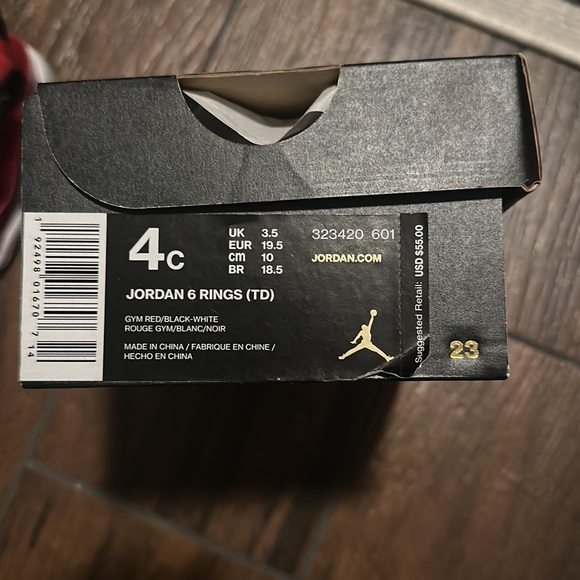 Jordan 6 … worn once! No scuff marks, they look brand new! - Picture 3 of 3